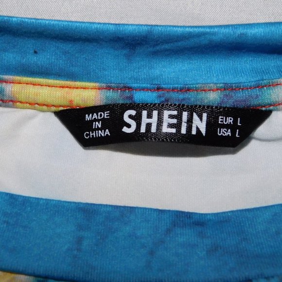 SHEIN  Mens L Tie Dye Hot Wheels T Shirt - Picture 2 of 6
